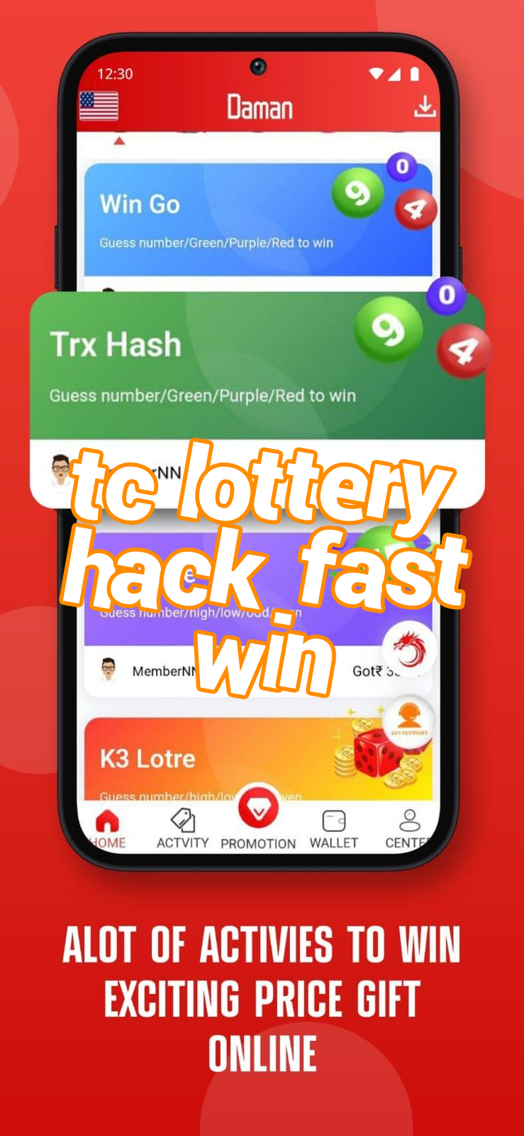 tc lottery hack fast win Screenshots